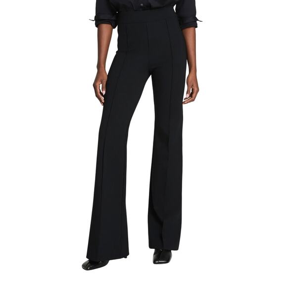 SPANX Pants - SPANX Supersmooth PerfectFit Black Ponte Flare High Rise Pull On Pant Sz Medium